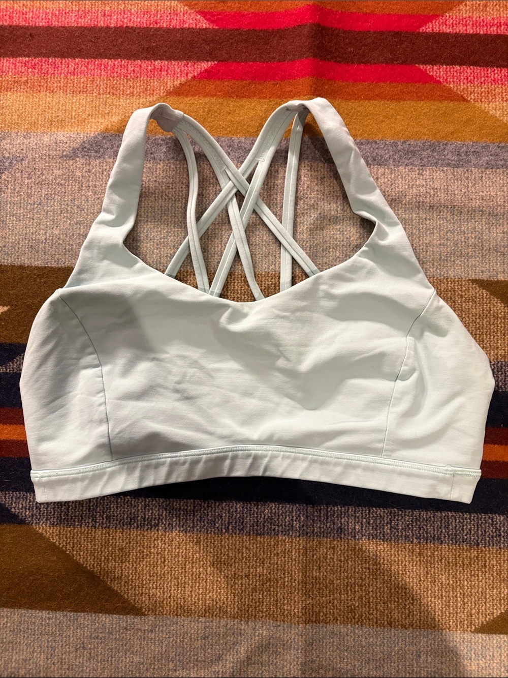 Lululemon free to be Zen bra- light mint green